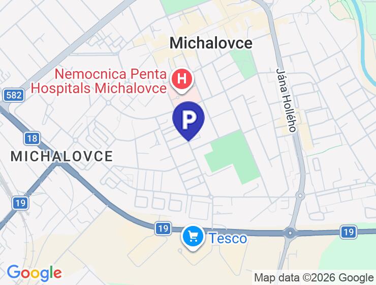 Predaj garáže na Špitálskej ulici v Michalovciach
