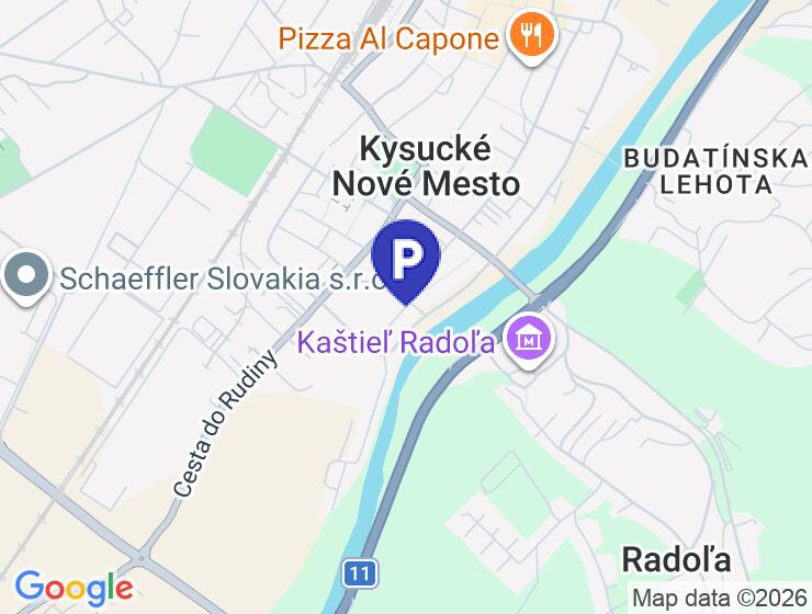 Predaj garáže na ulici Clementisova v Kysuckom Novom Meste