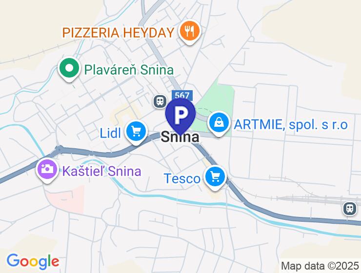 Predaj garáže s elektrinou 18m2 v Snine