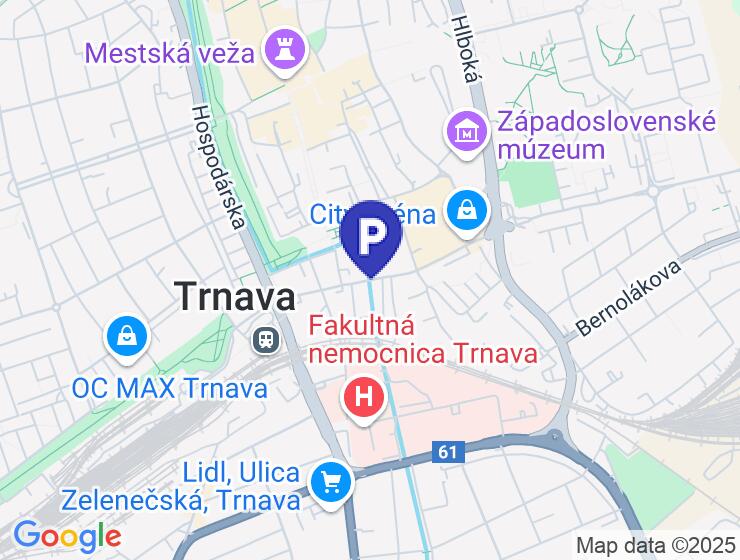 Predaj garáže s elektrinou na Kollarovej ulici v Trnave