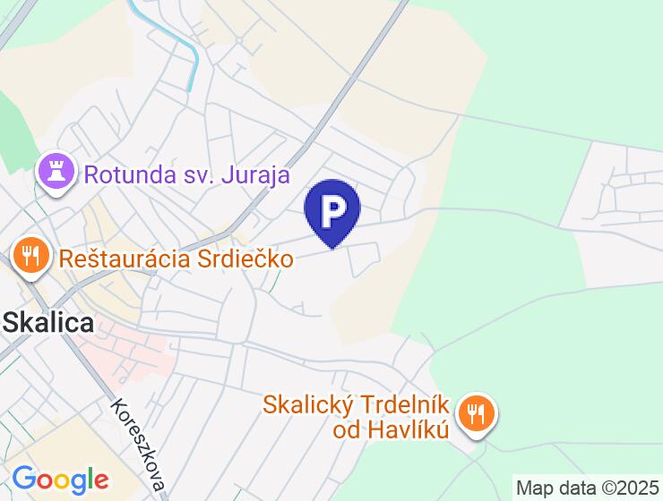 Predaj garáže s elektrinou v Skalici na sídlisku Trávniky