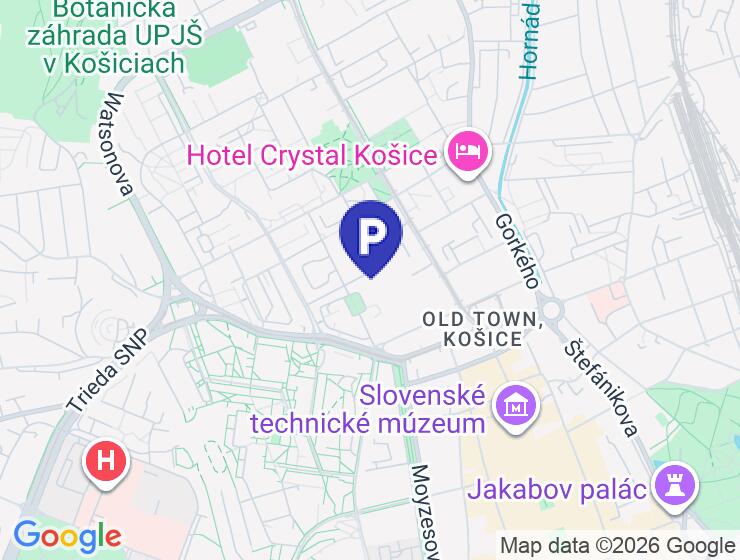 Predaj garáže s pozemkom na Jakobyho ulici v Košiciach