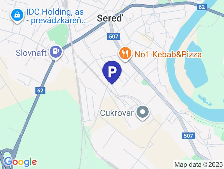 Predaj garáže s pozemkom v Seredi na Vonkajšom rade