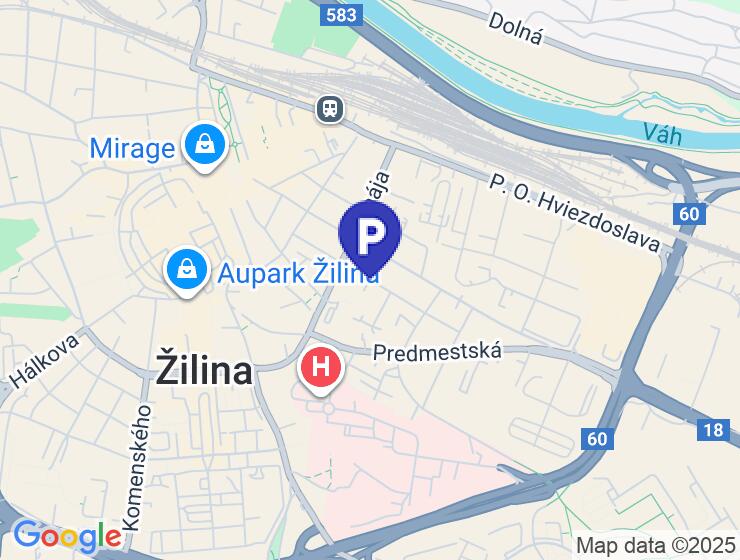 Predaj garáže s priamym vjazdom v Žiline na Moyzesovej ulici