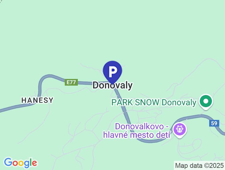 Predaj garáže v apartmánovom dome Donovaly