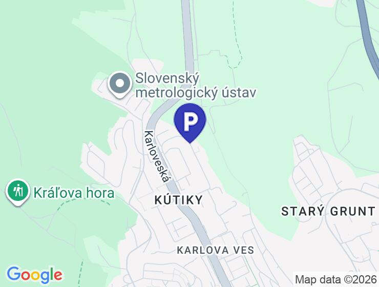 Predaj garáže v Bratislave - Karlova Ves, 17,25 m²