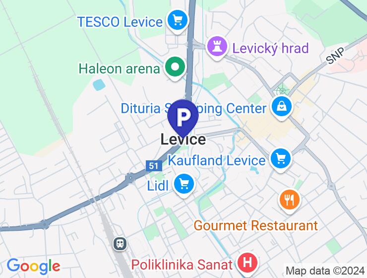 Predaj garáže v centre Levíc