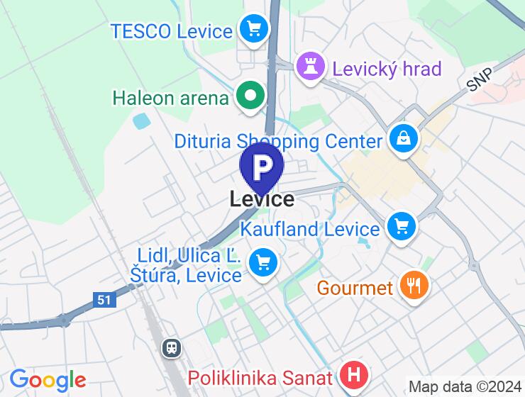 Predaj garáže v centre Levíc