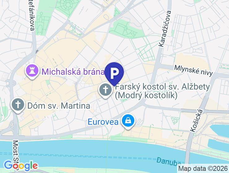 Predaj garáže v historickom centre Bratislavy na Grösslingovej ulici