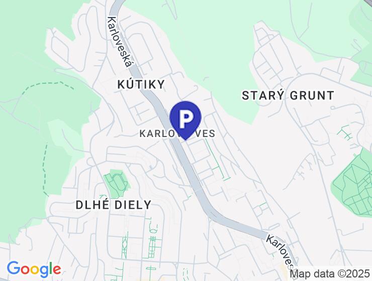 Predaj garáže v Karlovej Vsi na Karloveskej ulici