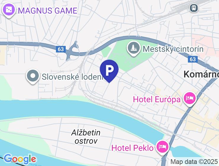 Predaj garáže v Komárne na ulici R. Seressa