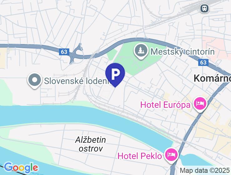 Predaj garáže v Komárne na ulici R. Seressa
