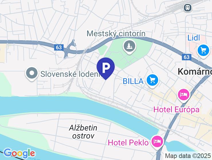 Predaj garáže v Komárne s automatickou bránou