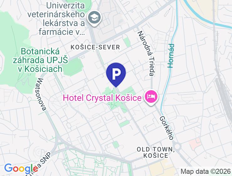 Predaj garáže v Košiciach, Komenského ulica, 23 m²