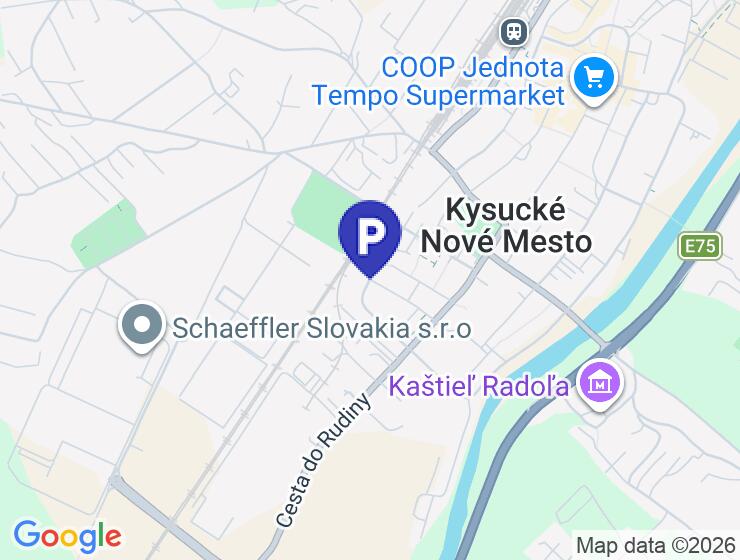 Predaj garáže v Kysuckom Novom Meste medzi ulicami Lipová a Janto