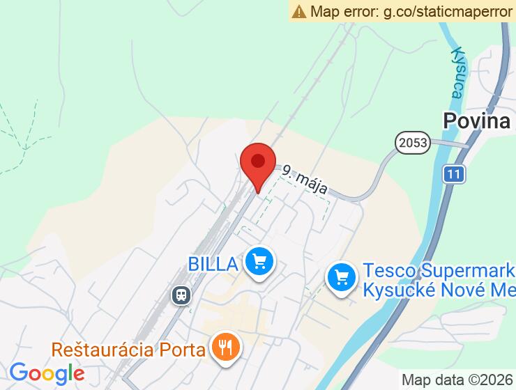 Predaj garáže v Kysuckom Novom Meste na ulici 9. mája