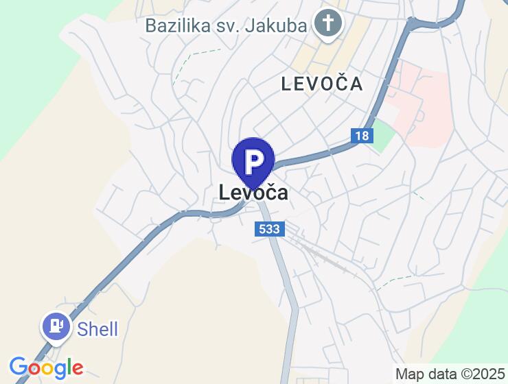 Predaj garáže v Levoči s elektrickým pripojením