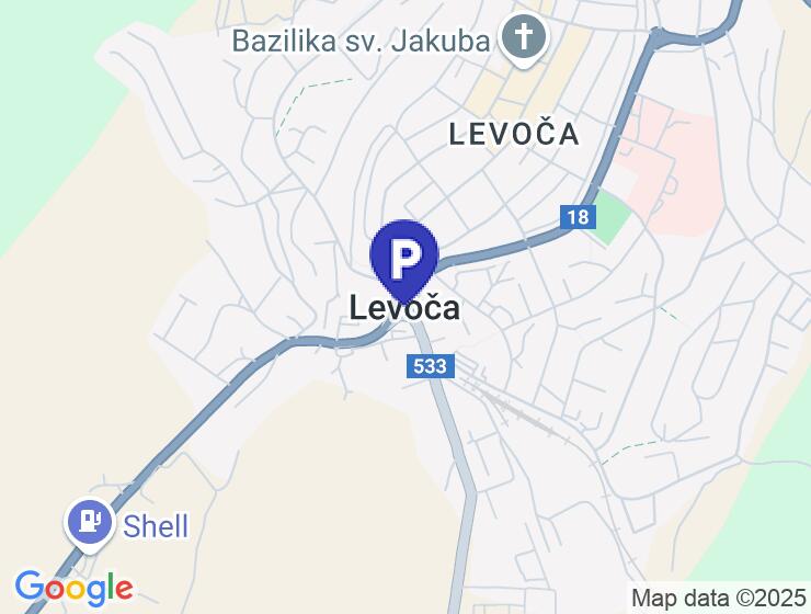 Predaj garáže v Levoči s pripojením na elektrinu