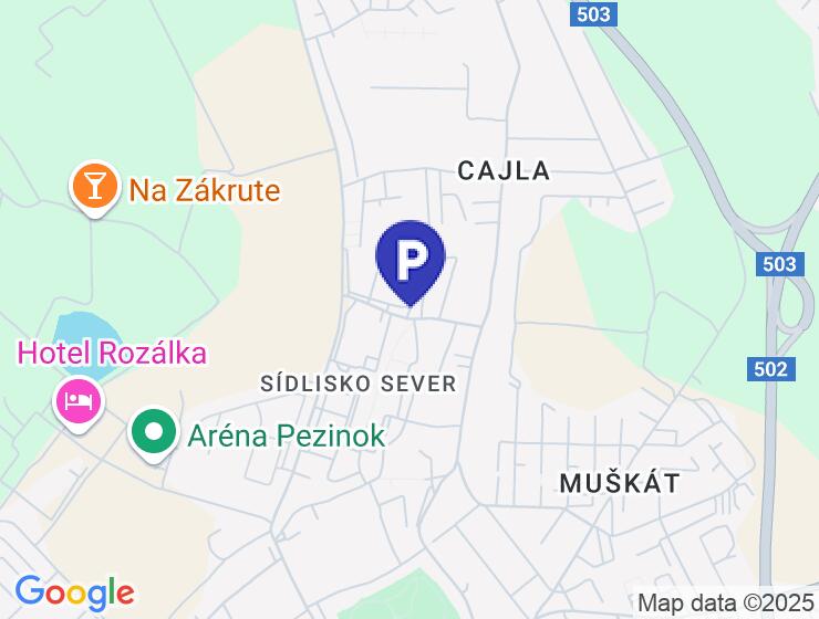 Predaj garáže v Pezinku na Novomeského ulici