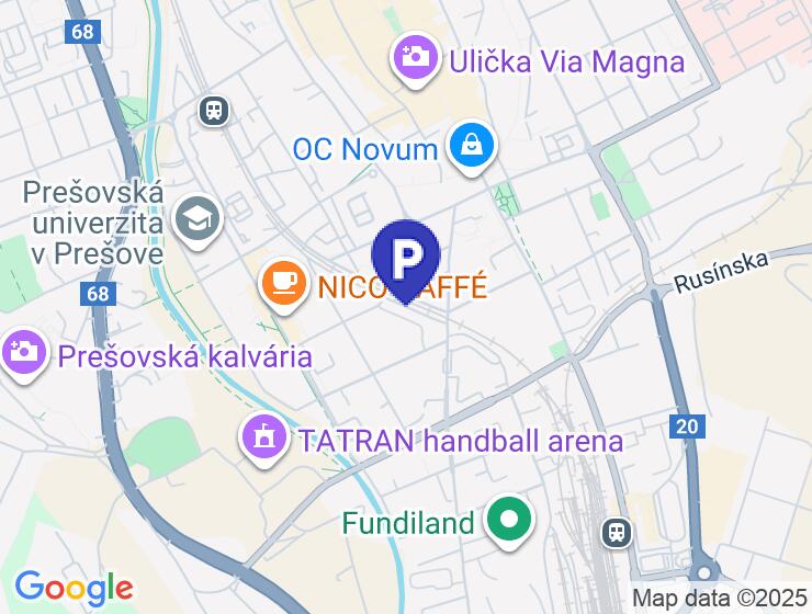 Predaj garáže v Prešove na Pavlovičovom Námestí, 21 m2