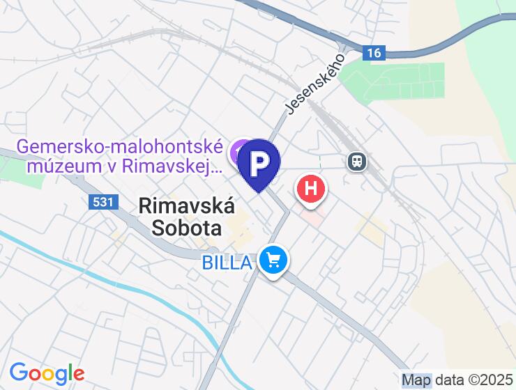 Predaj garáže v Rimavskej Sobote na Kuzmányho ulici