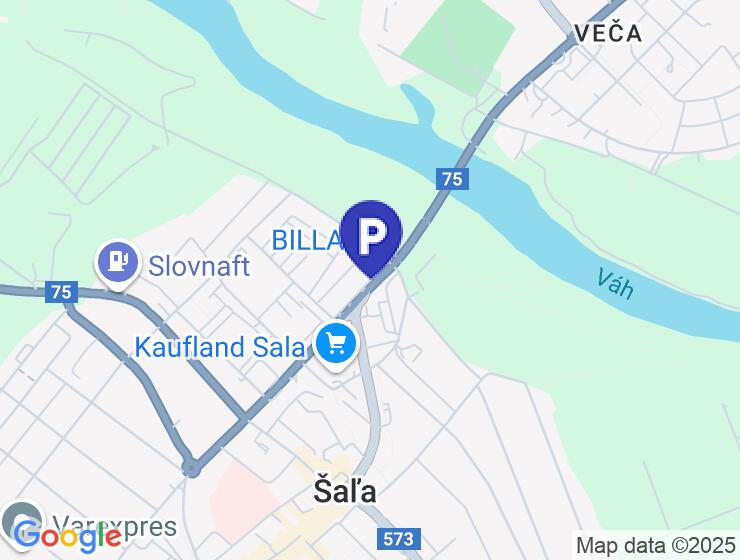 Predaj garáže v Šali pri Bille – 18 m² s elektrinou