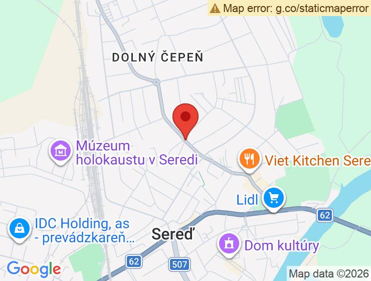 Predaj garáže v Seredi na ul. Čepeňská s dobrou polohou