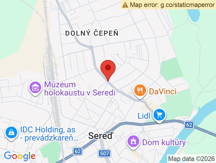 Predaj garáže v Seredi na ul. Čepeňská