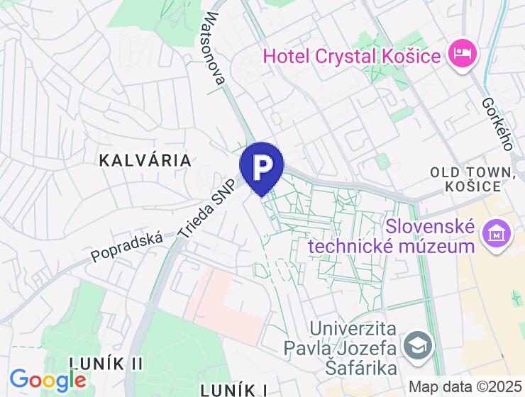 Predaj garáže v širšom centre Košíc na Tatranskej ulici
