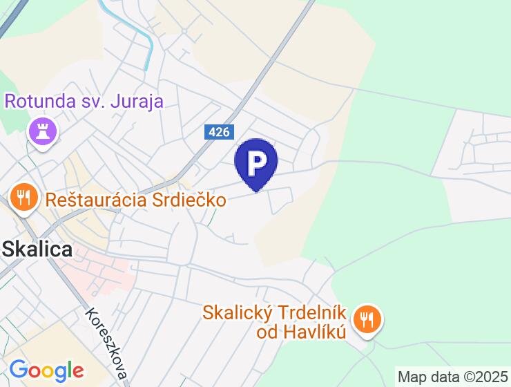 Predaj garáže v Skalici na sídlisku Trávniky