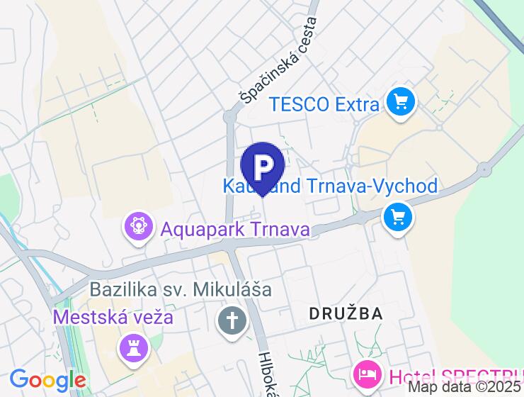 Predaj garáže v Trnave na Oblúkovej ulici s elektrinou