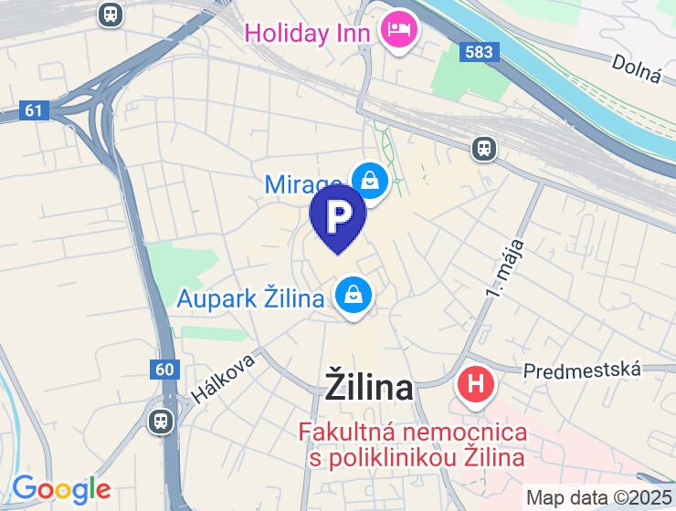 Predaj garážového boxu v parkovacom dome na Hlinách