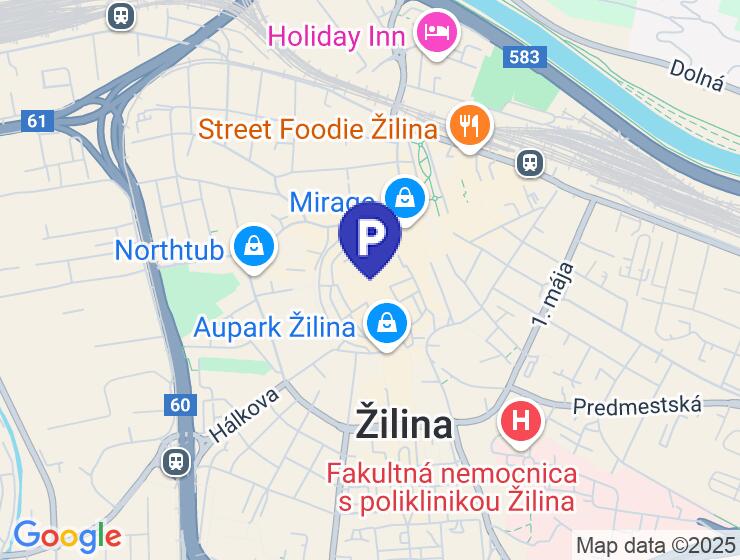 Predaj garážového boxu v parkovacom dome na Hlinách