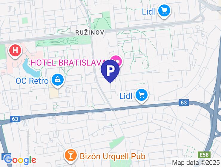 Predaj garážového boxu v podzemnej garáži v Bratislave - Ružinov