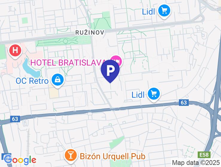 Predaj garážového boxu v podzemnej garáži v Bratislave - Ružinov