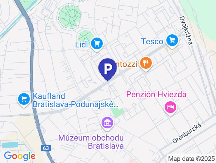 Predaj garážového miesta v novostavbe Malý Dunaj III.