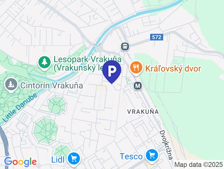 Predaj garážového státia na Kríkovej ul. vo Vrakuni
