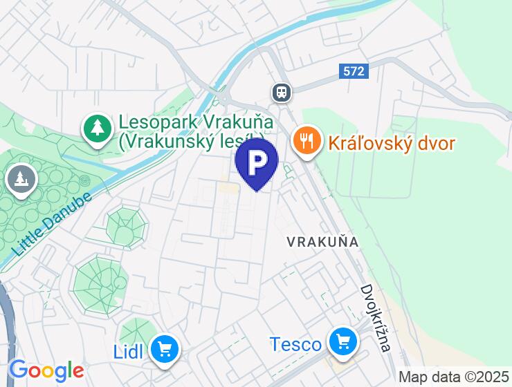 Predaj garážového státia na Kríkovej ulici vo Vrakuni