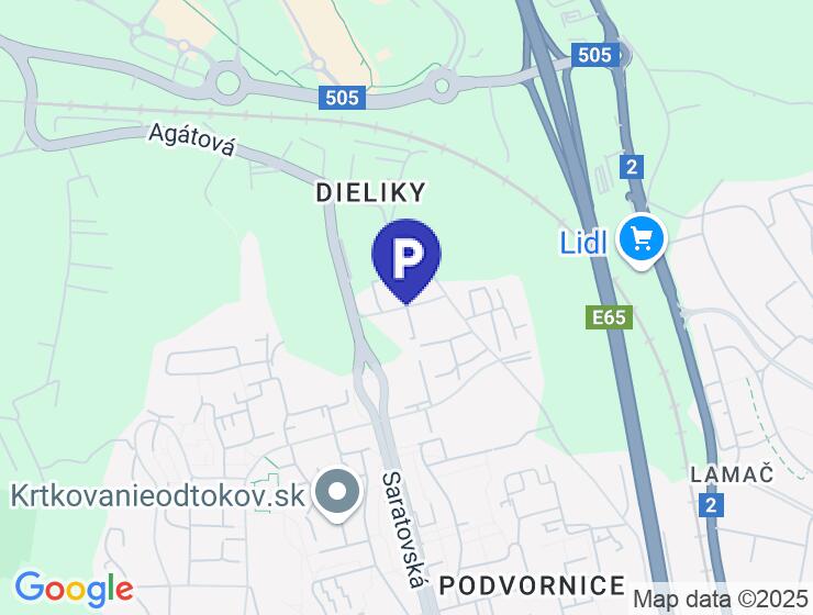 Predaj garážového státia v novostavbe, 12 m2, BA IV. Dúbravka