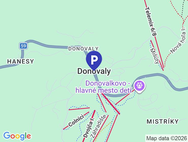 Predaj garážového státia v Residence Hotel Donovaly