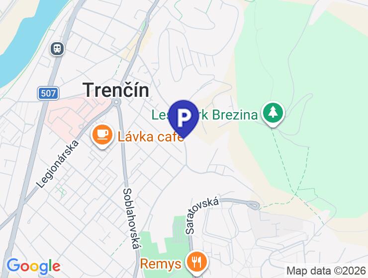 Predaj murovaná garáž 17m2 na Partizánskej ulici v Trenčíne