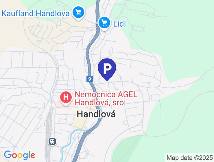 Predaj murovaná garáž 21 m2 v Handlovej
