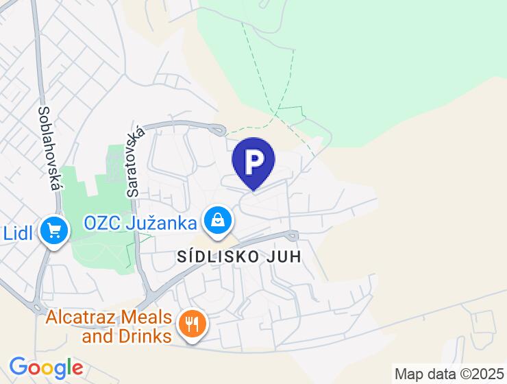 Predaj murovaná garáž 22m² na Šafárikovej ulici v Trenčíne