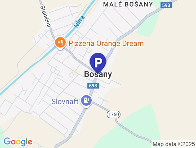 Predaj murovaná garáž 24m2 v obci Bošany