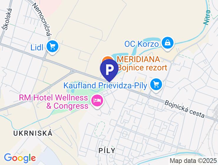 Predaj murovaná garáž 28 m2 v Handlovej