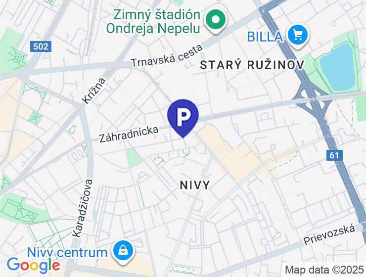 Predaj murovaná garáž na Koceľovej ulici v Ružinove