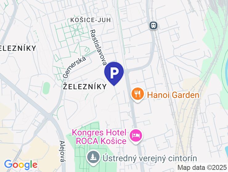 Predaj murovaná garáž na Rastislavovej ulici v Košiciach - JUH