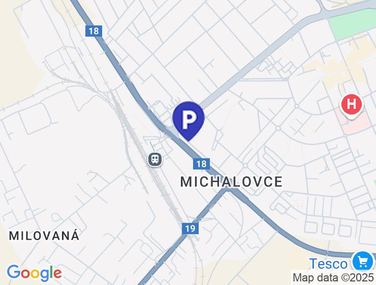 Predaj murovaná garáž s elektrinou na Humenskej ulici, Michalovce