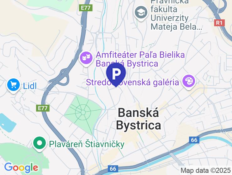 Predaj murovaná garáž v centre Banskej Bystrice na Stoličkovej ulici