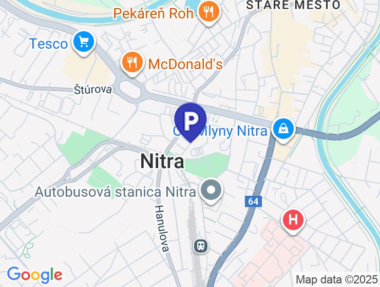 Predaj murovaná garáž v centre mesta - 18 m²